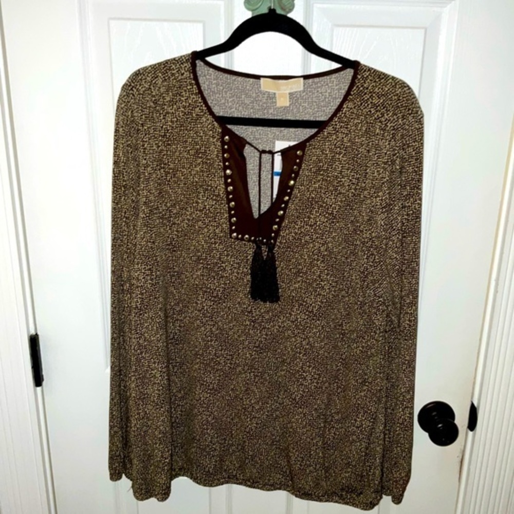Michael Kors XL beautiful woman Blouse